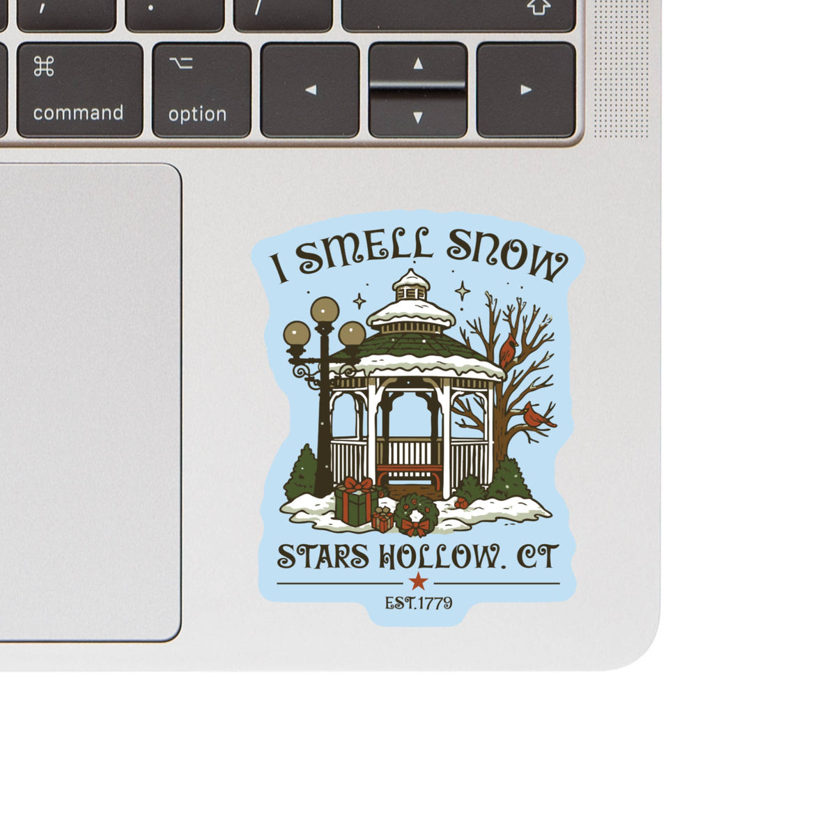 
                  
                    Smells Like Snow Stars Hollow Sticker
                  
                