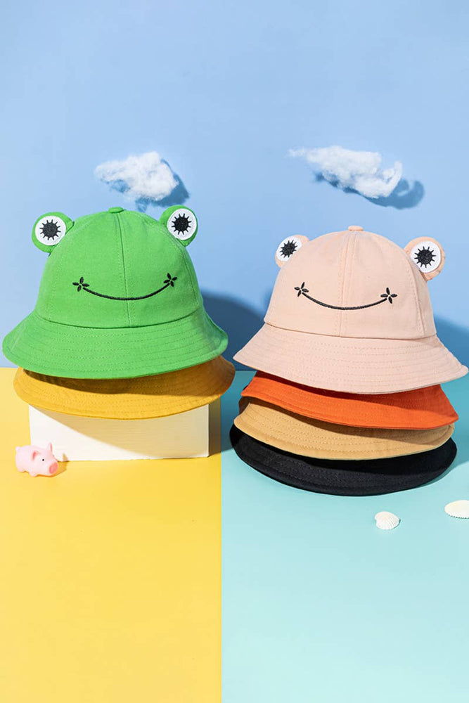 
                  
                    Kid's Happy Frog Bucket Hat
                  
                