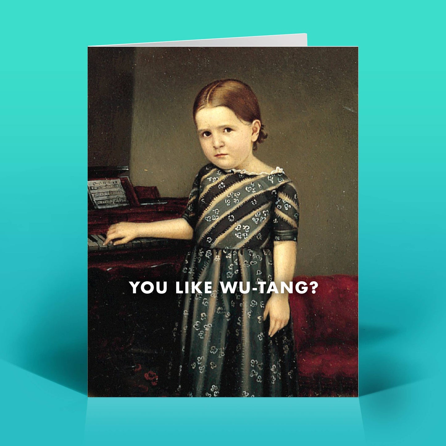 
                  
                    Wu-Tang Girl Greeting Card
                  
                