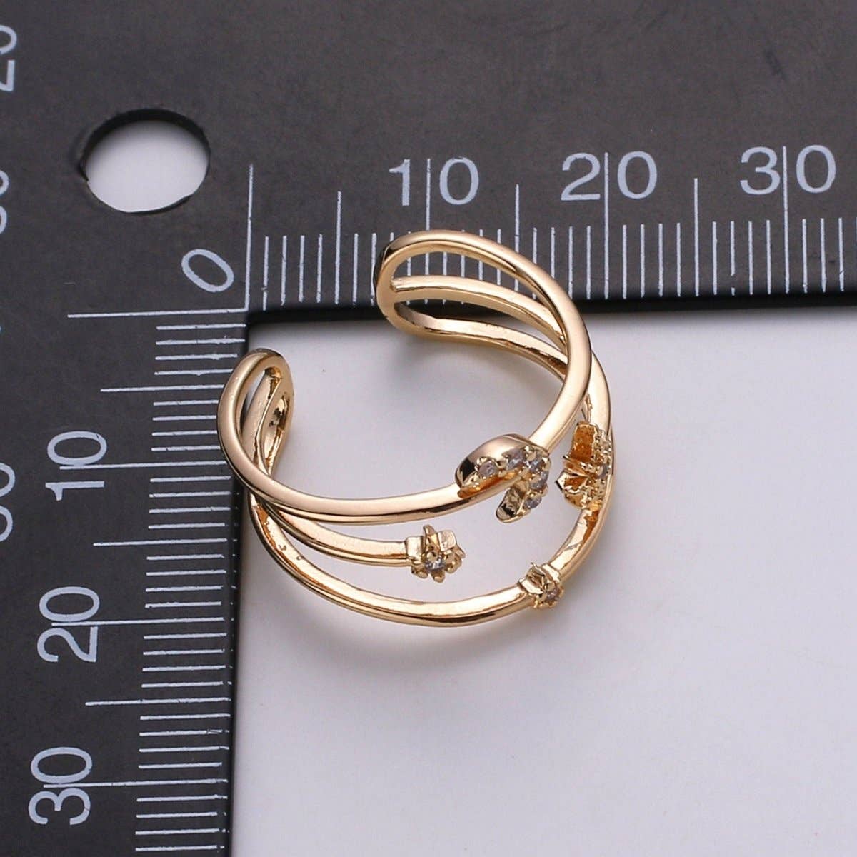 
                  
                    Moon and Stars Adjustable Ring
                  
                