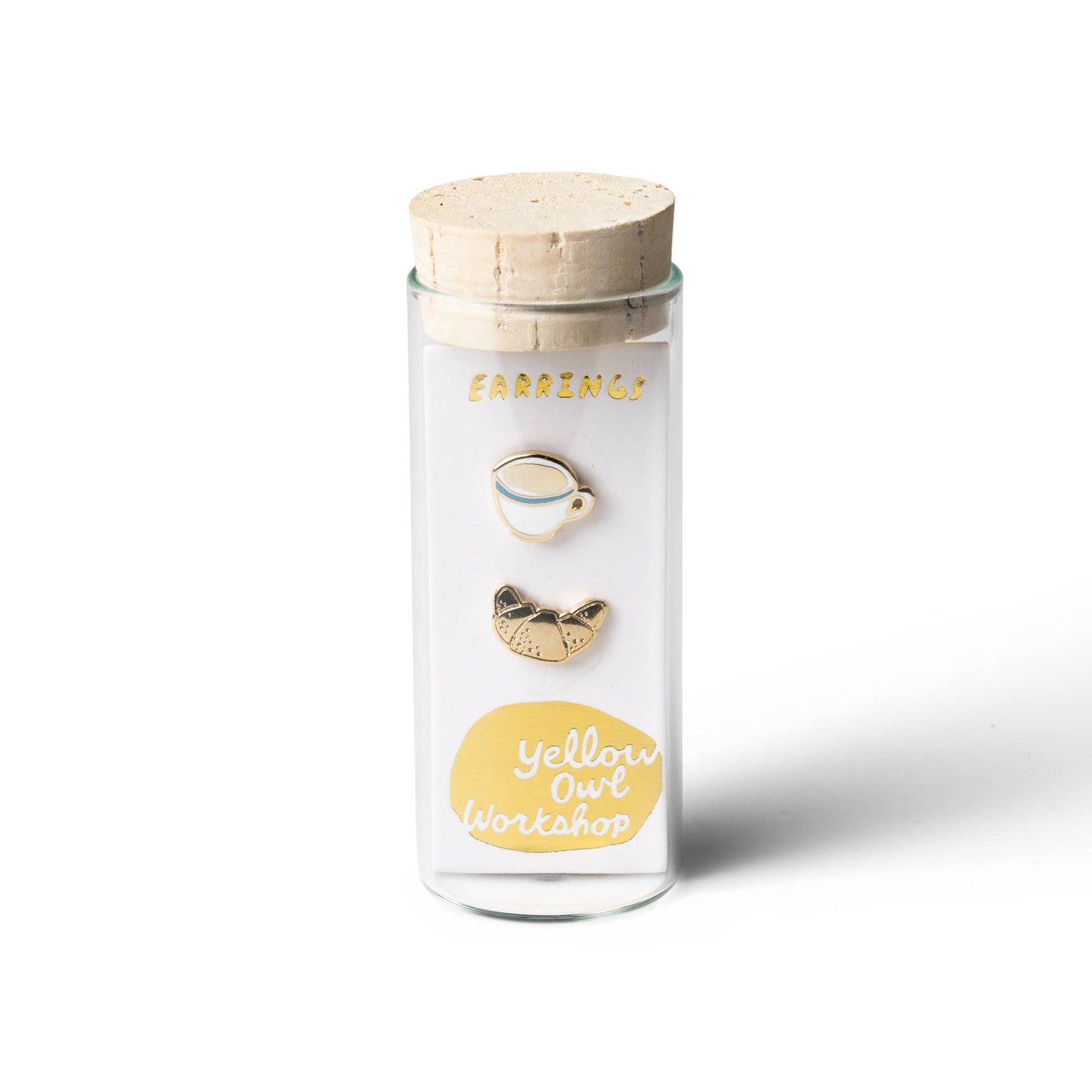 
                  
                    Croissant & Coffee Earrings by Yellow Owl
                  
                