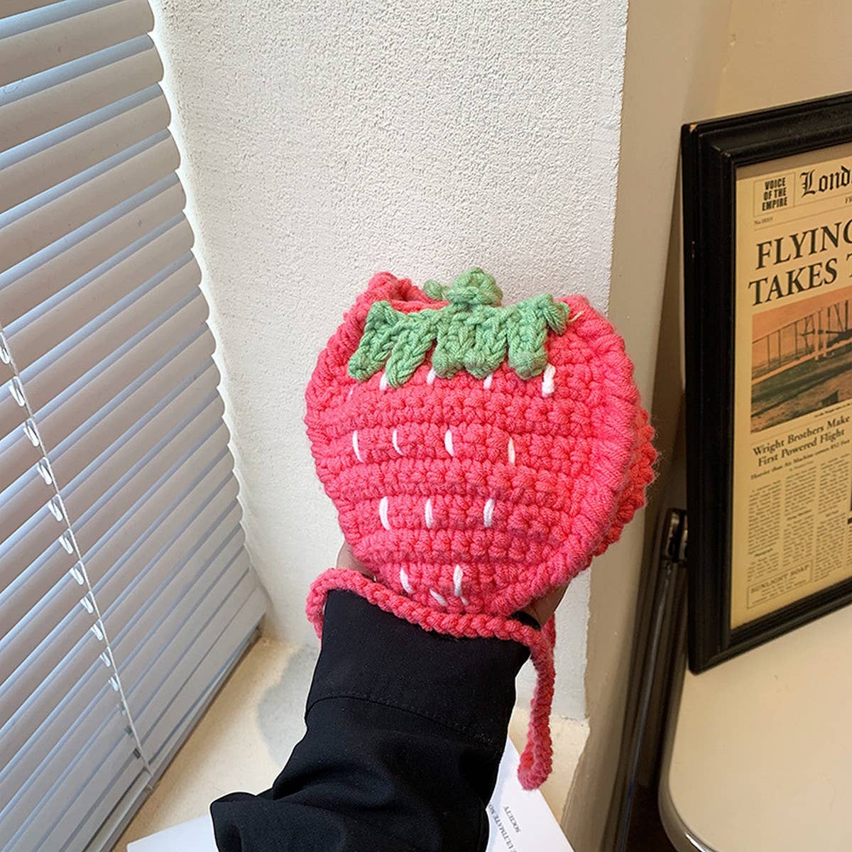
                  
                    Crochet Strawberry Bag
                  
                