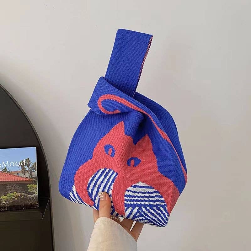 
                  
                    Knit Tote - Yarn Cat (No. 2)
                  
                