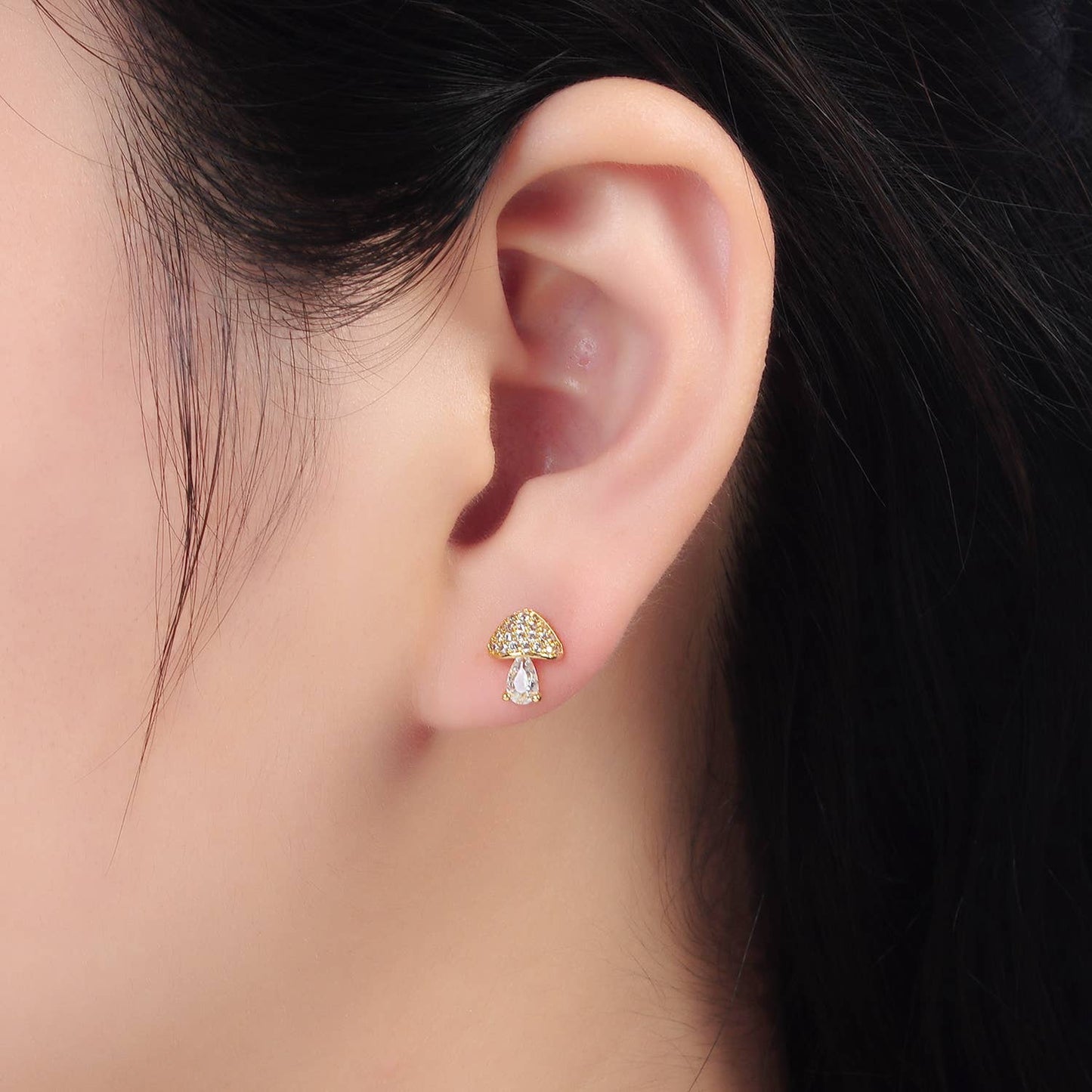 
                  
                    Micro Paved CZ Mushroom Studs
                  
                