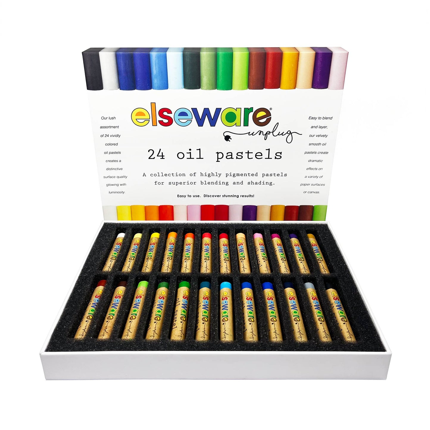
                  
                    24 Oil Pastels Set - Talc-Free Non-Toxic Colors
                  
                