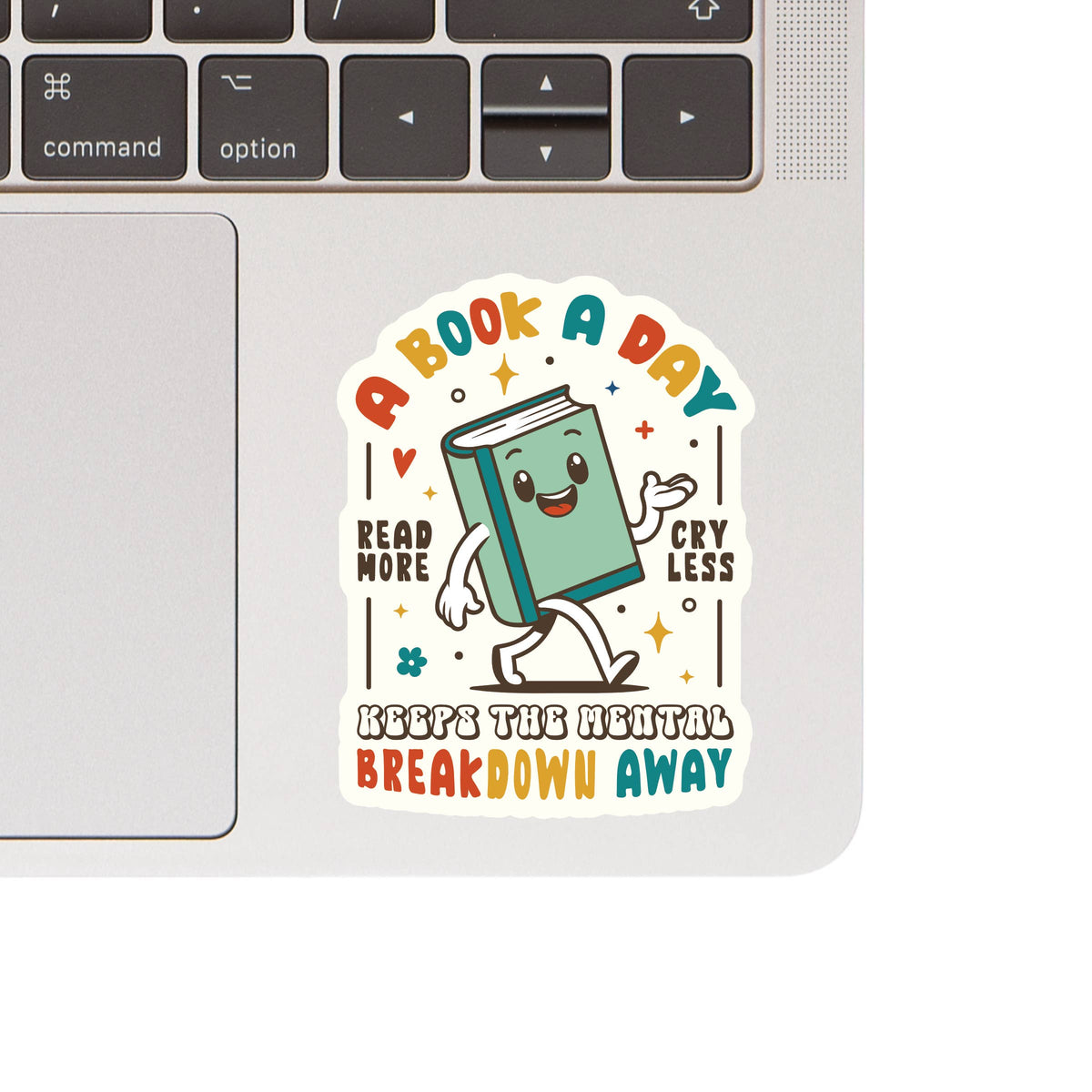 
                  
                    A Book A Day Mental Health Sticker
                  
                