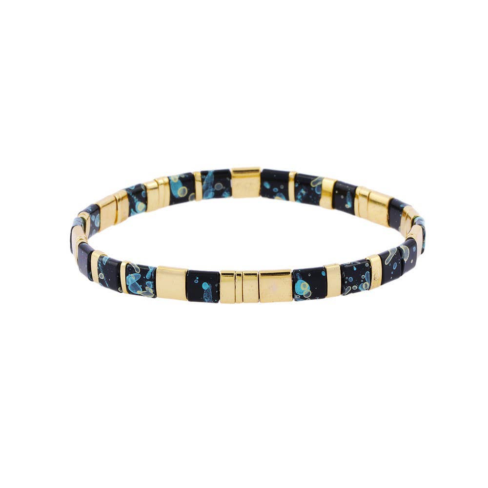 
                  
                    5mm Glass TILA Beaded Elastic Bracelets
                  
                