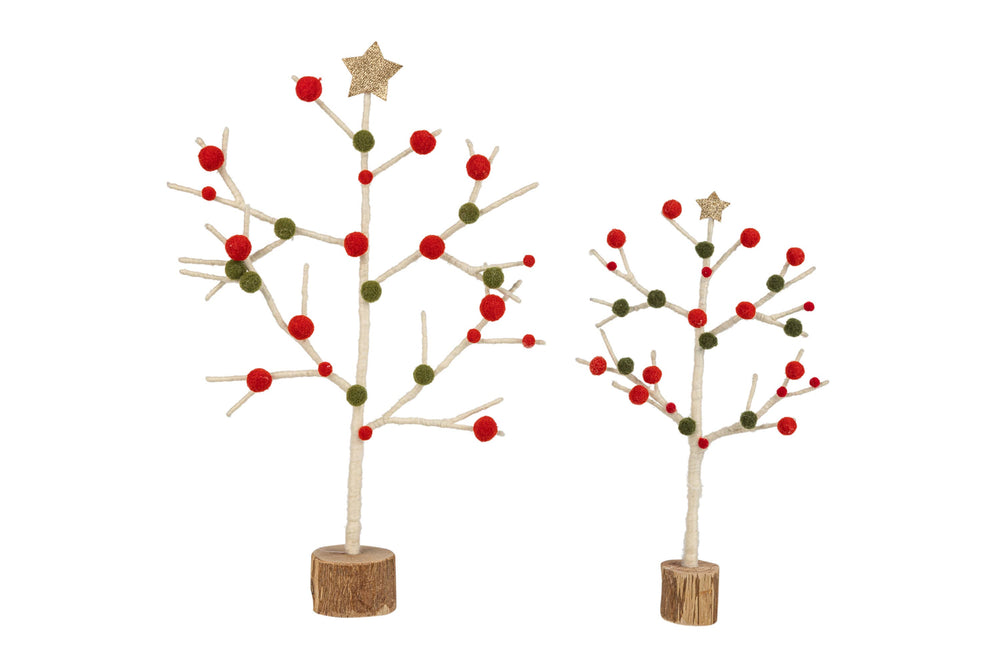 Dinky Pompom Holiday Tree