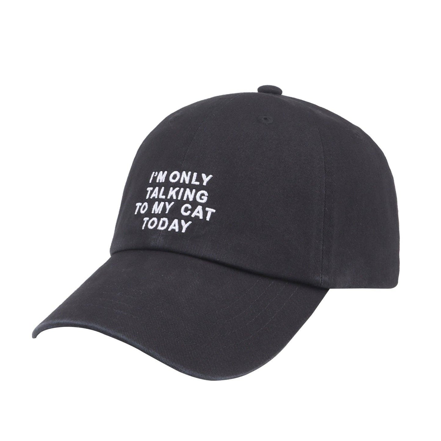 
                  
                    I'm Only Talking to My Cat Today Hat
                  
                