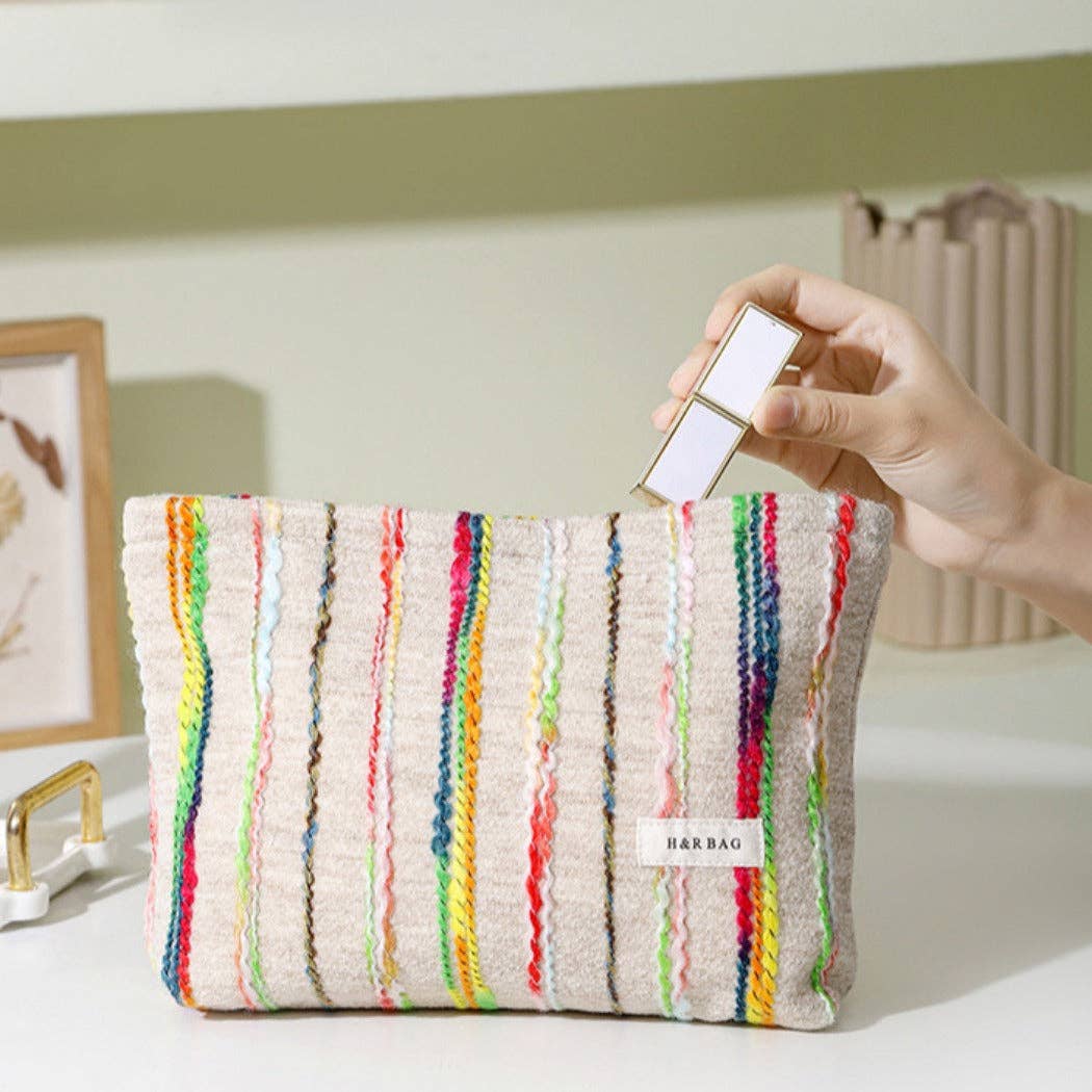 
                  
                    Wooly Rainbow Zipper Pouch
                  
                