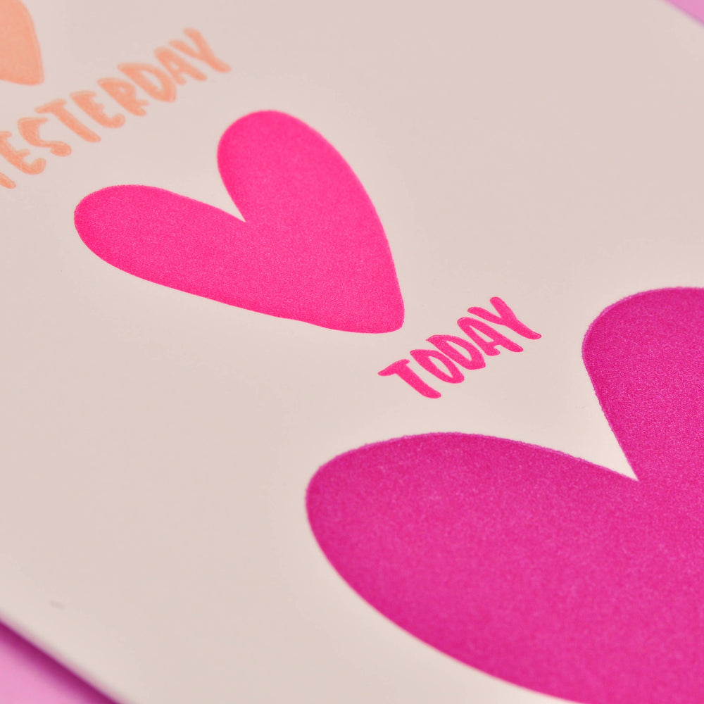 
                  
                    Tomorrow Anniversary Letterpress Greeting Card
                  
                