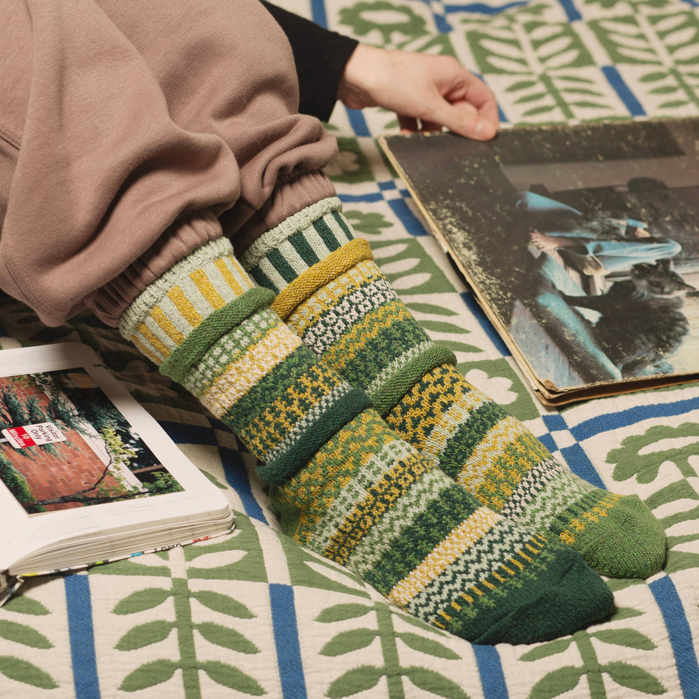 
                  
                    Fiddlehead Mismatch Crew Socks
                  
                