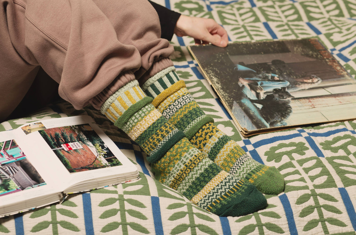
                  
                    Fiddlehead Mismatch Crew Socks
                  
                