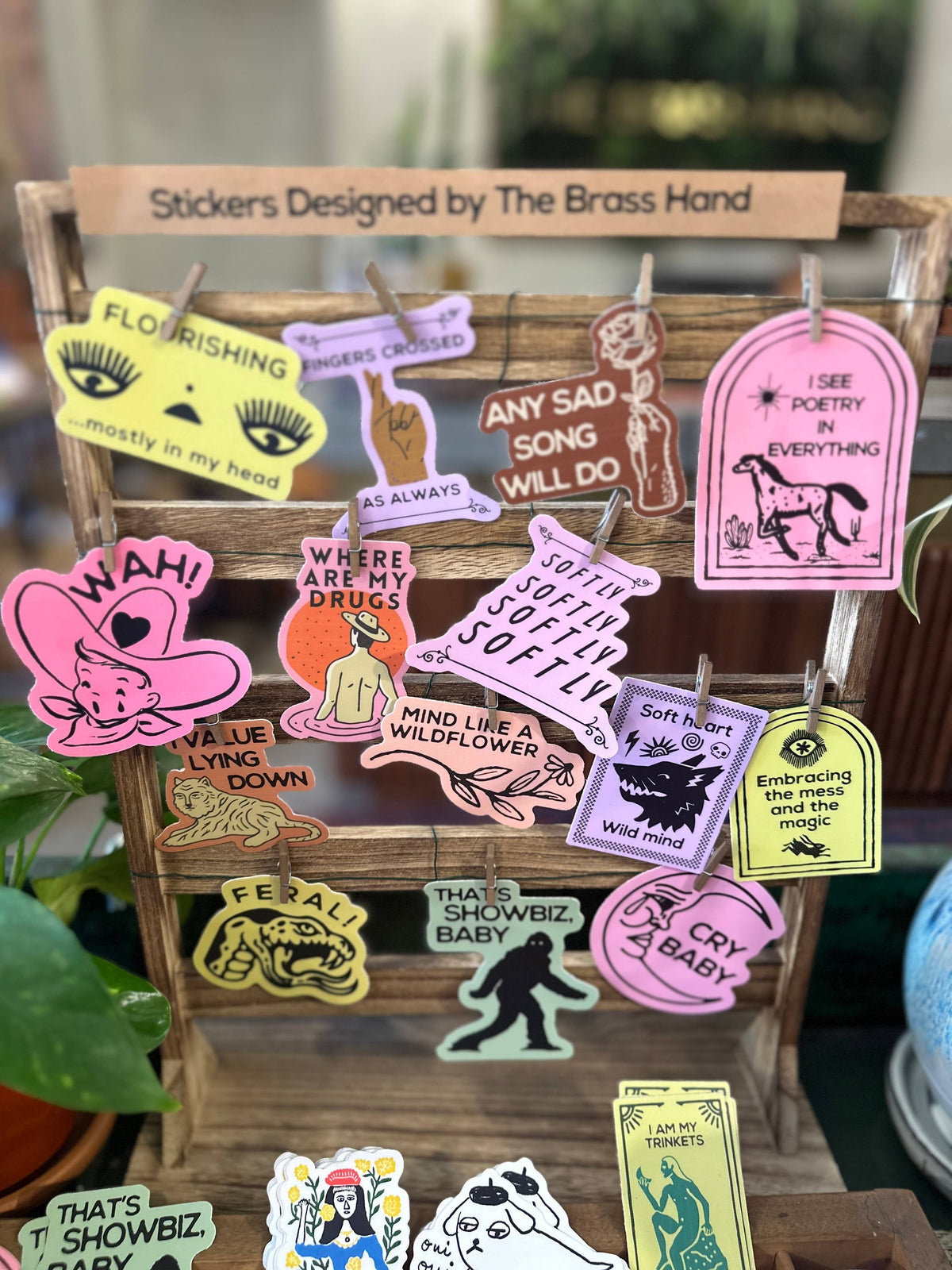 
                  
                    "I Am My Trinkets" Vinyl Sticker
                  
                