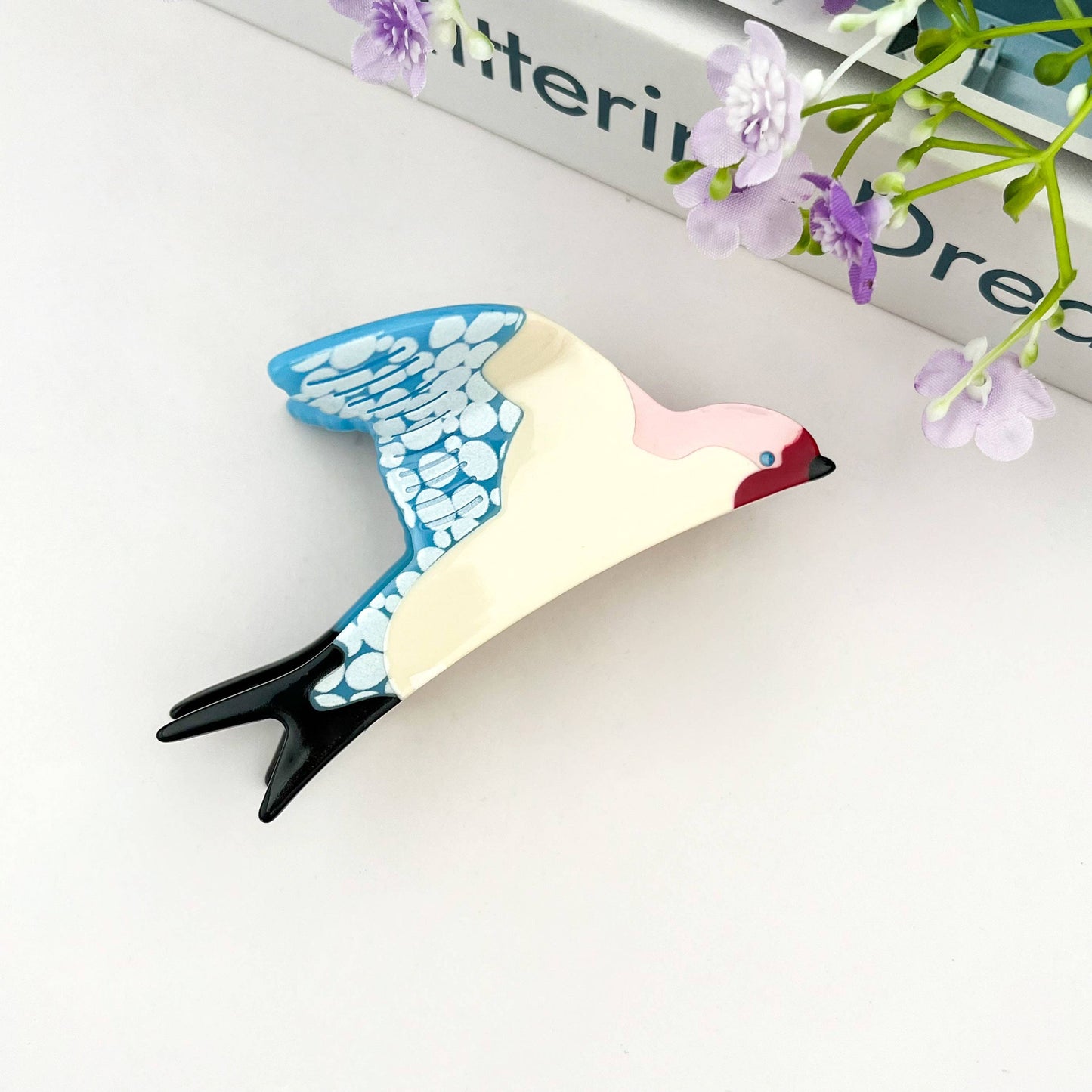 
                  
                    Blue Swallow Hair Claw
                  
                