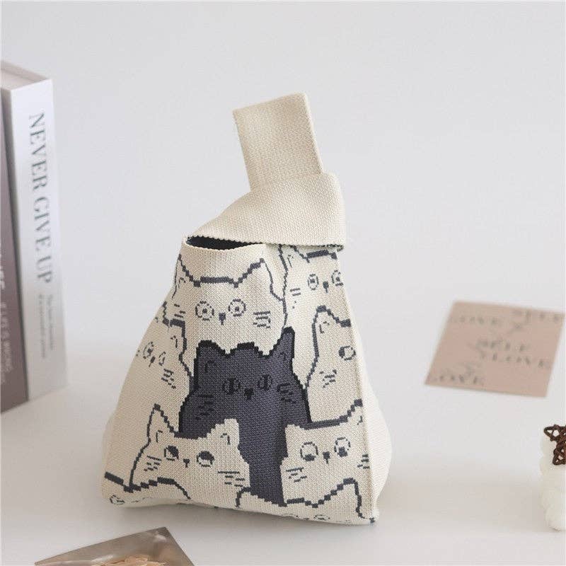 
                  
                    Knit Tote - Yarn Cat (No. 2)
                  
                
