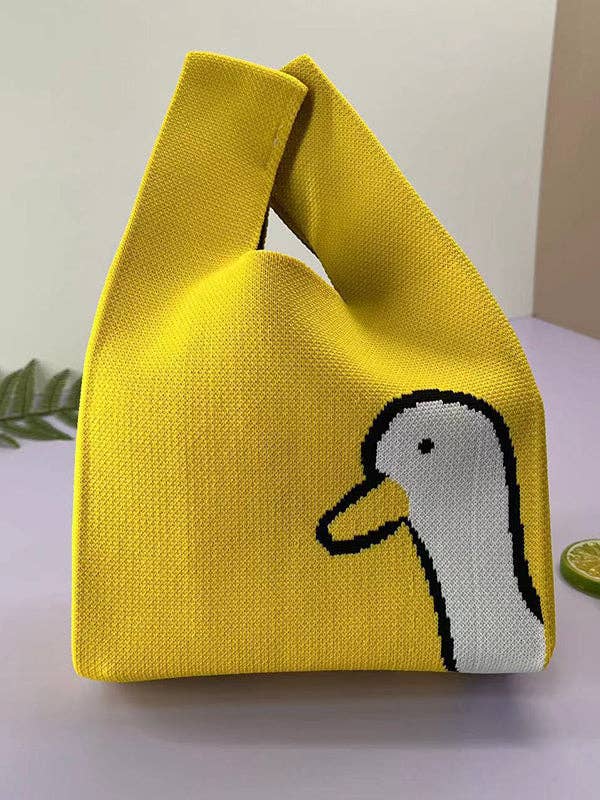 
                  
                    Knit Tote: Duck No. 2
                  
                