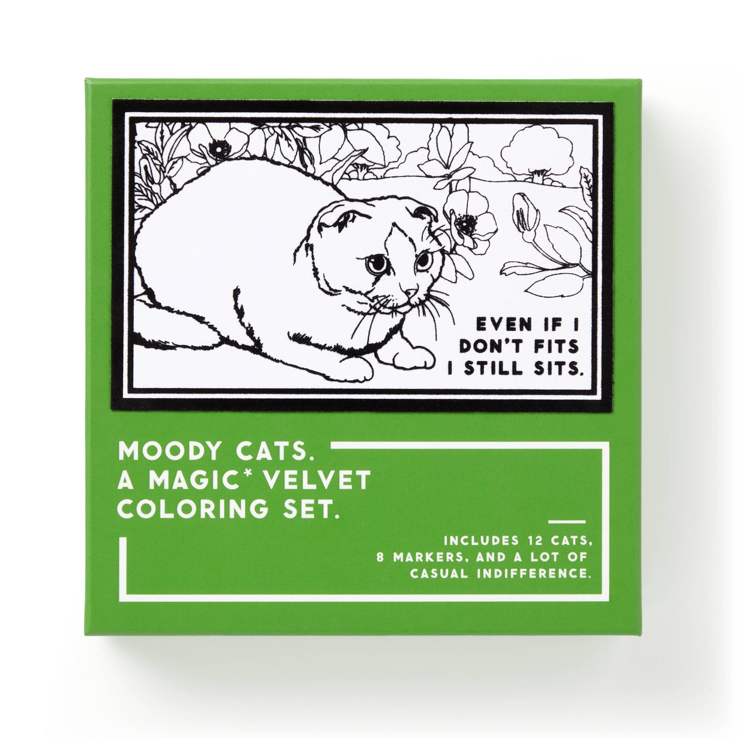 
                  
                    Moody Cats Magic Velvet Coloring Set by Brass Monkey
                  
                