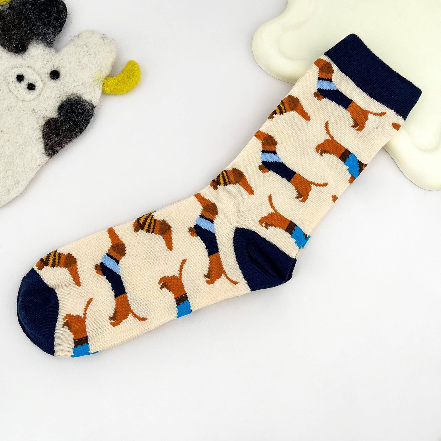 
                  
                    Dachshund Cozy Casual Mid-Calf Socks
                  
                