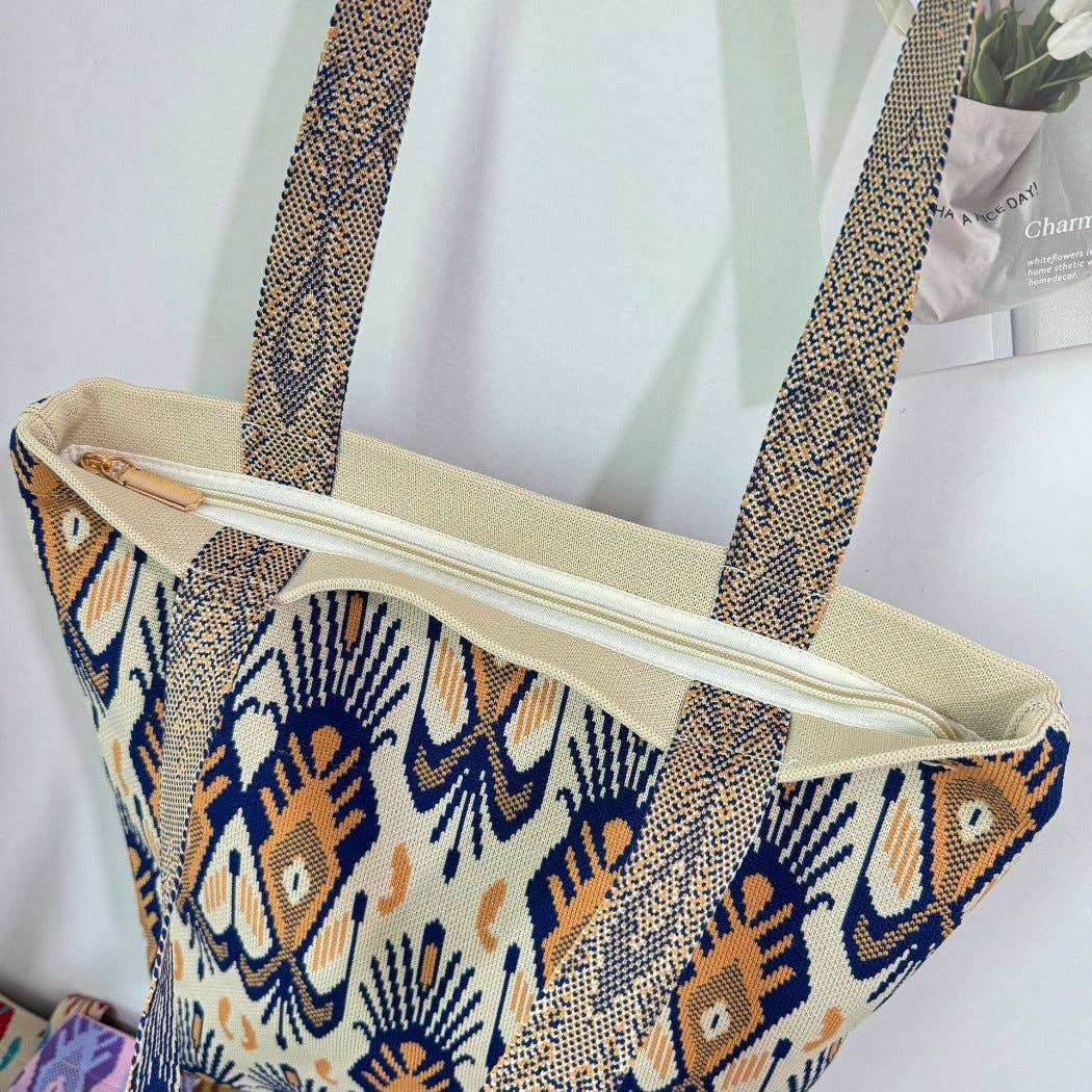 
                  
                    Atlas Jacquard Knit Shoulder Bag
                  
                
