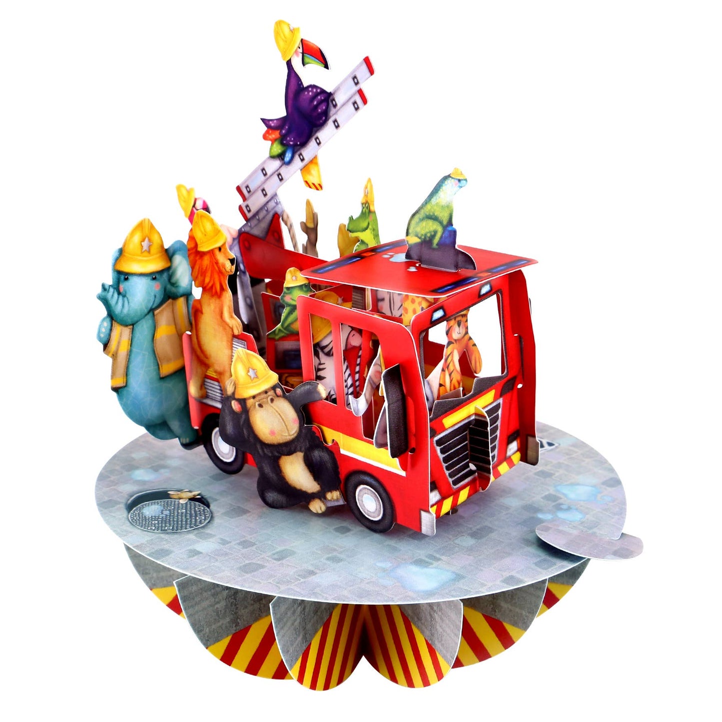 
                  
                    Fire Truck 3D Card
                  
                