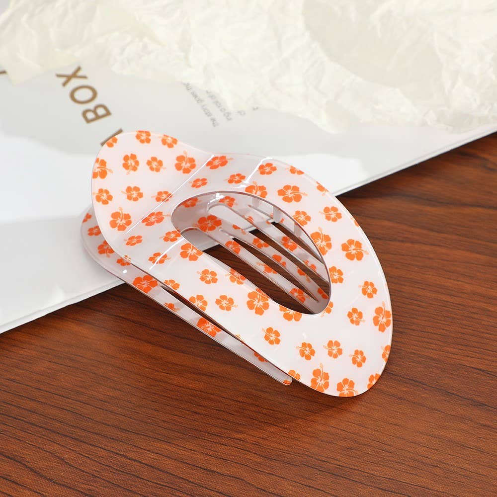 
                  
                    Jumbo Patterned Oval Hair Claw
                  
                
