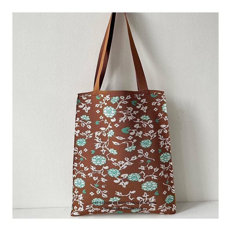 
                  
                    Knit Shoulder Tote
                  
                