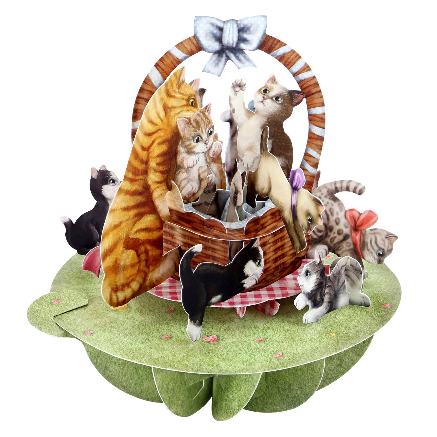 
                  
                    Basket of Kittens 3D Greeting Card
                  
                