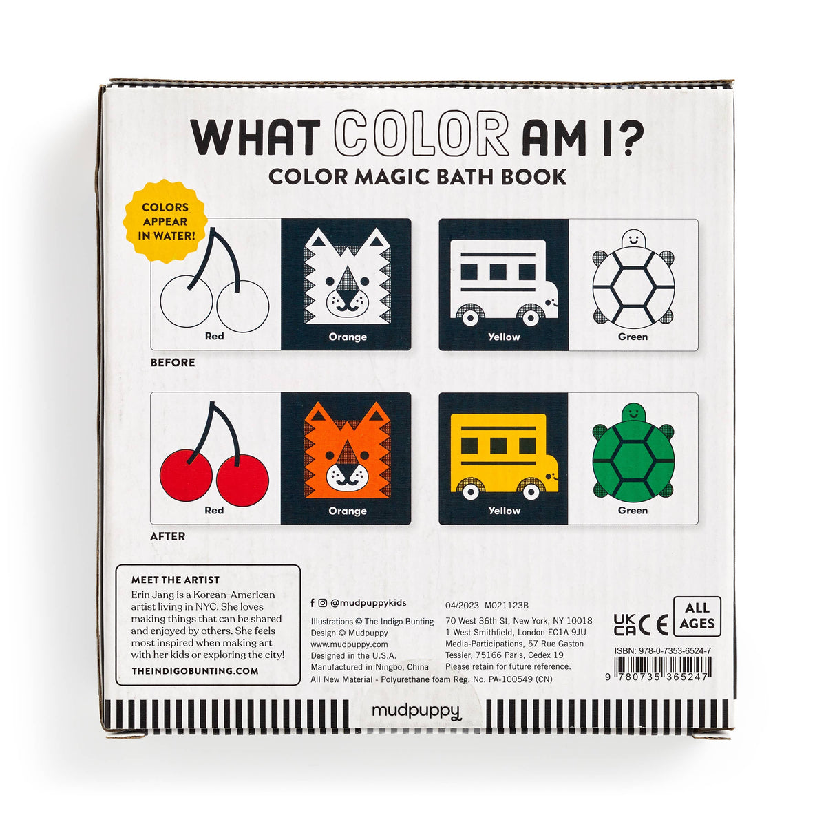 
                  
                    What Color Am I?: A Color Magic Bath Book
                  
                