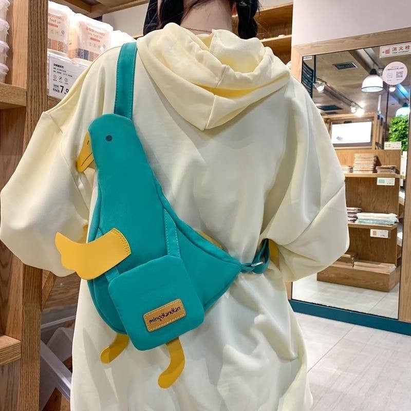 
                  
                    Canvas Duck Sling Bag
                  
                