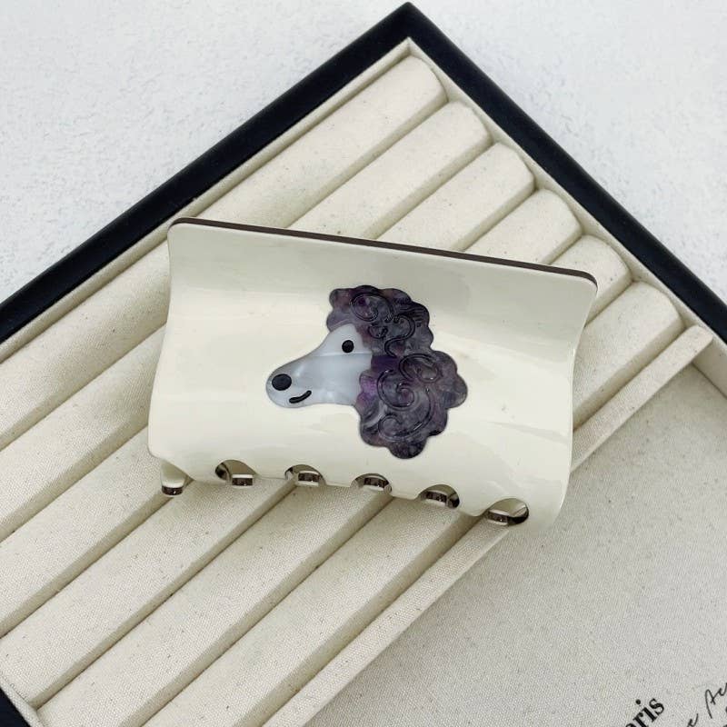 Poodle Hair Claw