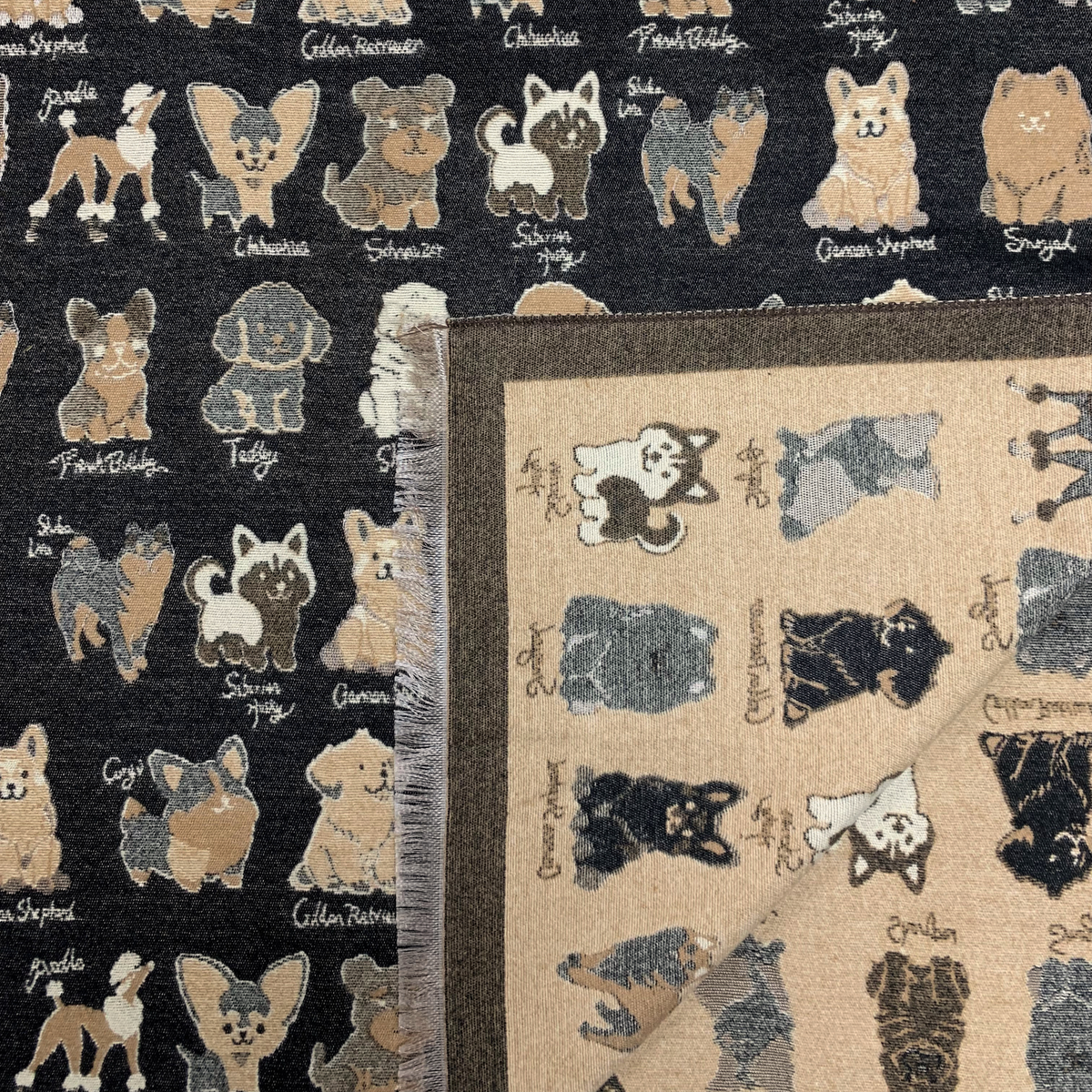 
                  
                    Dog Breeds Reversible Cashmere Blend Winter Scarf
                  
                