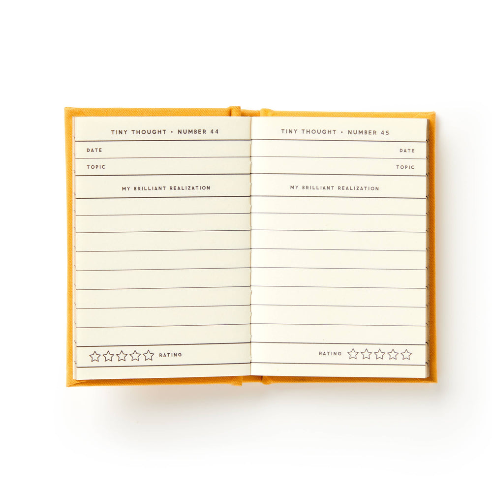 
                  
                    A Tiny Diary for Tiny Thoughts
                  
                