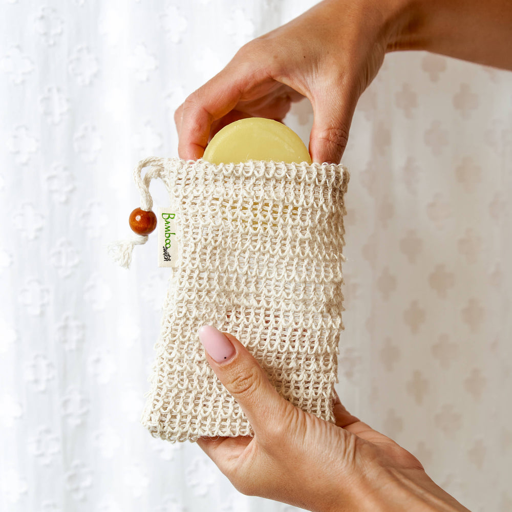Exfoliating Sisal Soap Saver Bag
