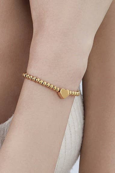 
                  
                    Beaded Heart Bracelet
                  
                