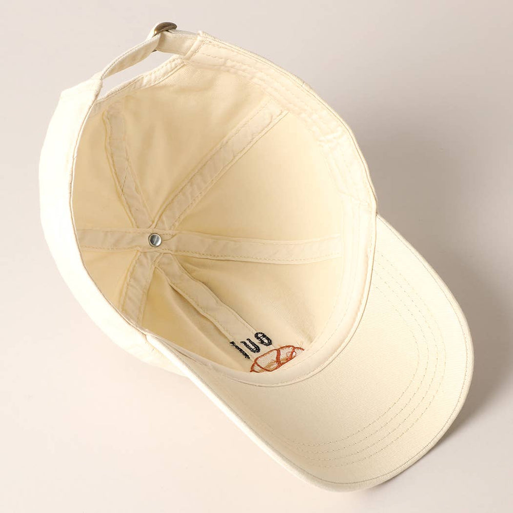 
                  
                    OUI Croissant Embroidered Dad Hat
                  
                