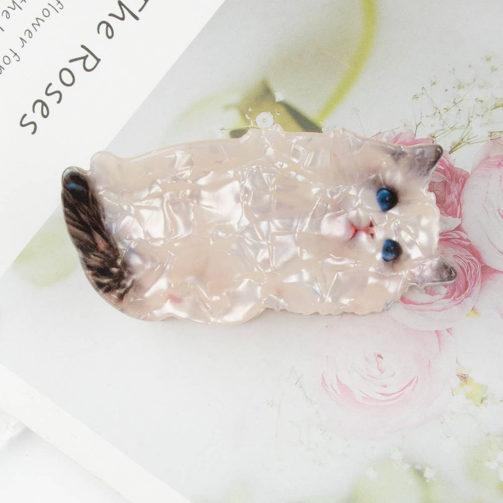 Champagne Cat Hair Claw No. 1
