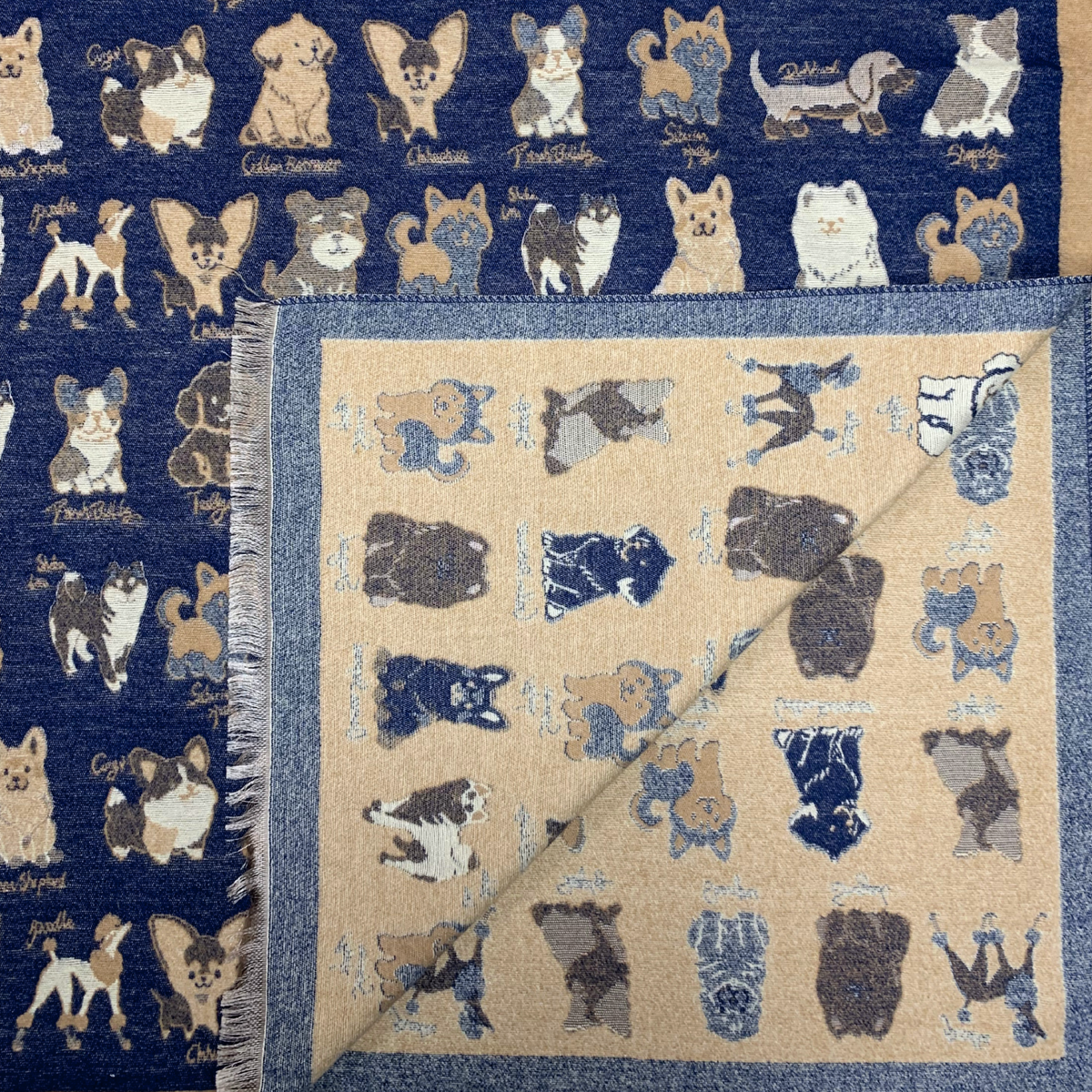 
                  
                    Dog Breeds Reversible Cashmere Blend Winter Scarf
                  
                