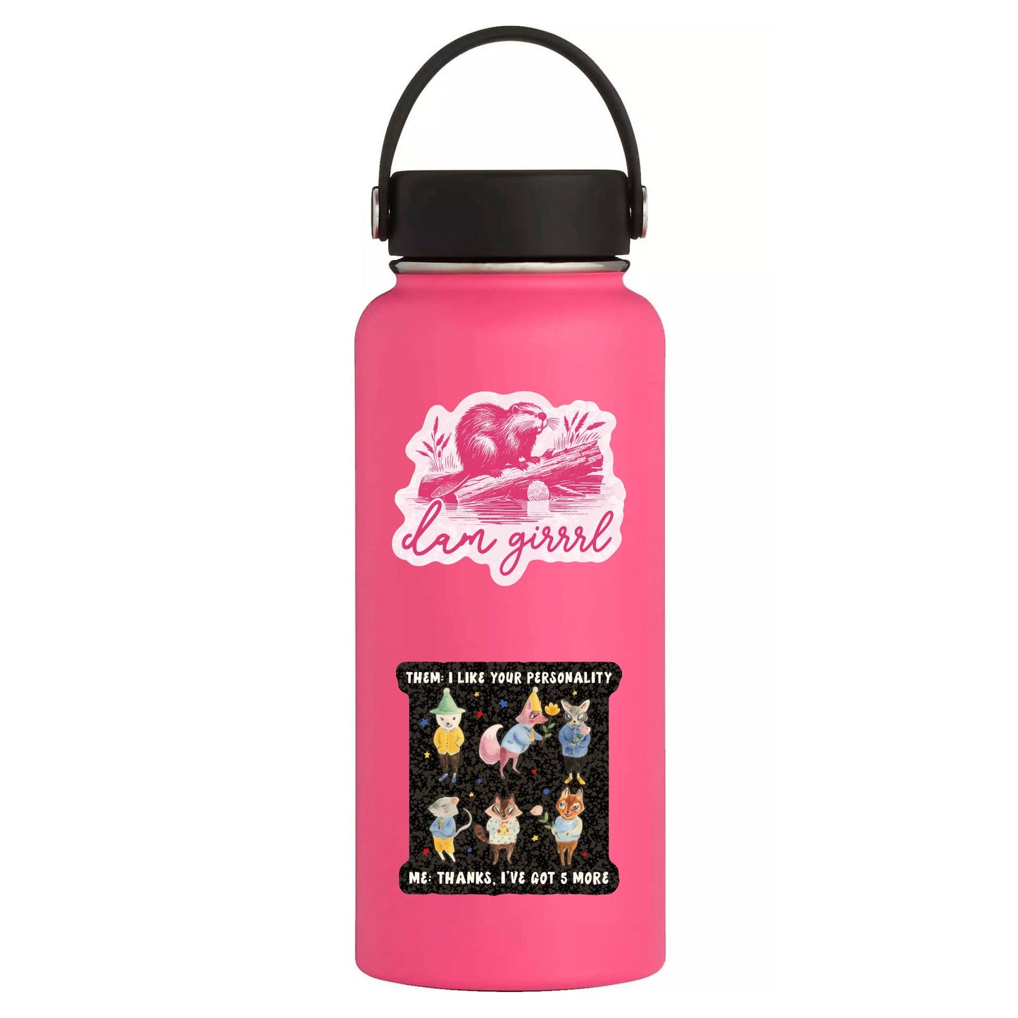 
                  
                    Dam Girrrl Beaver Vinyl Sticker
                  
                