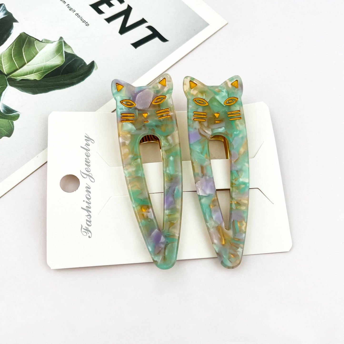 
                  
                    Cat Alligator Hair Clips
                  
                
