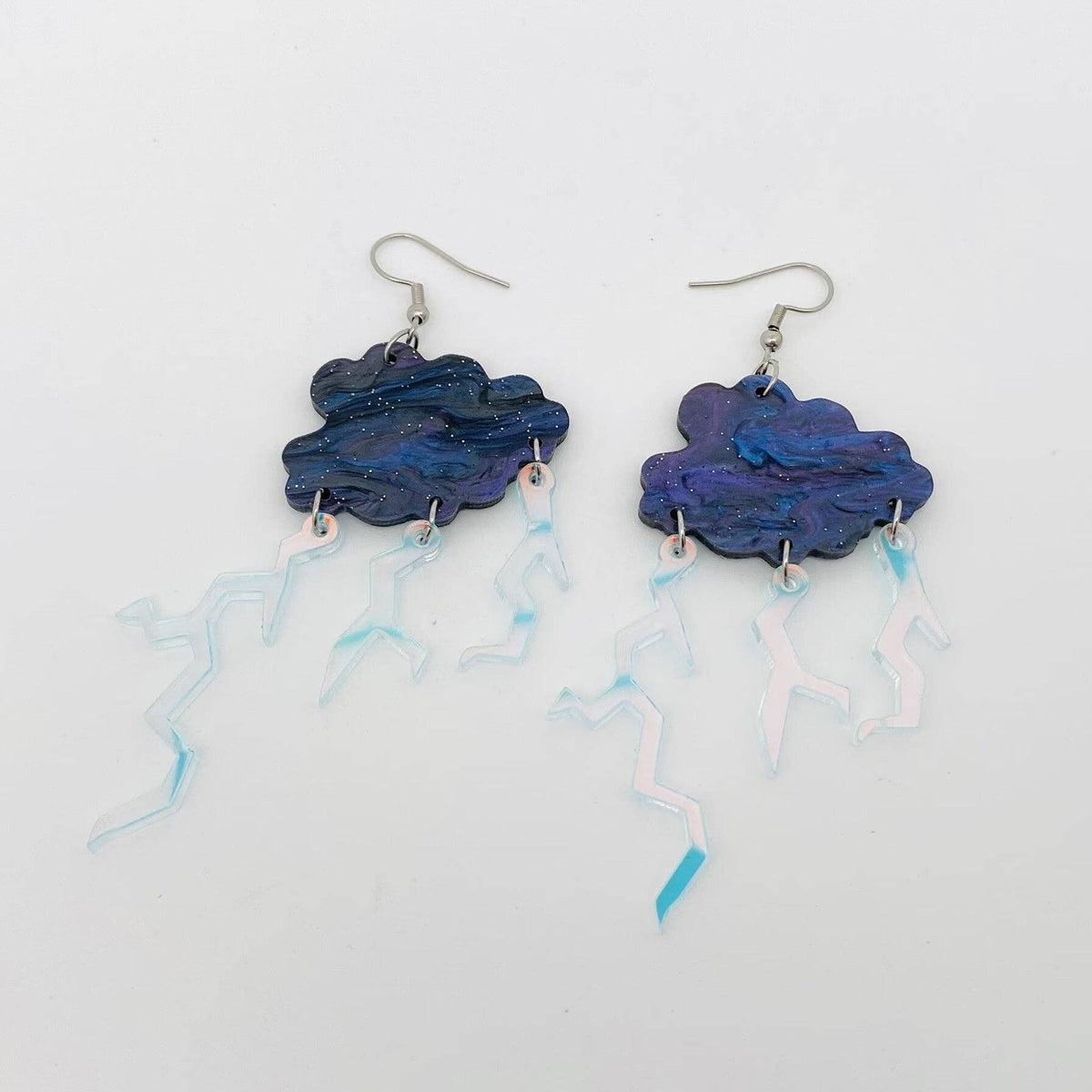 
                  
                    Acrylic Lightning Cloud Earrings
                  
                