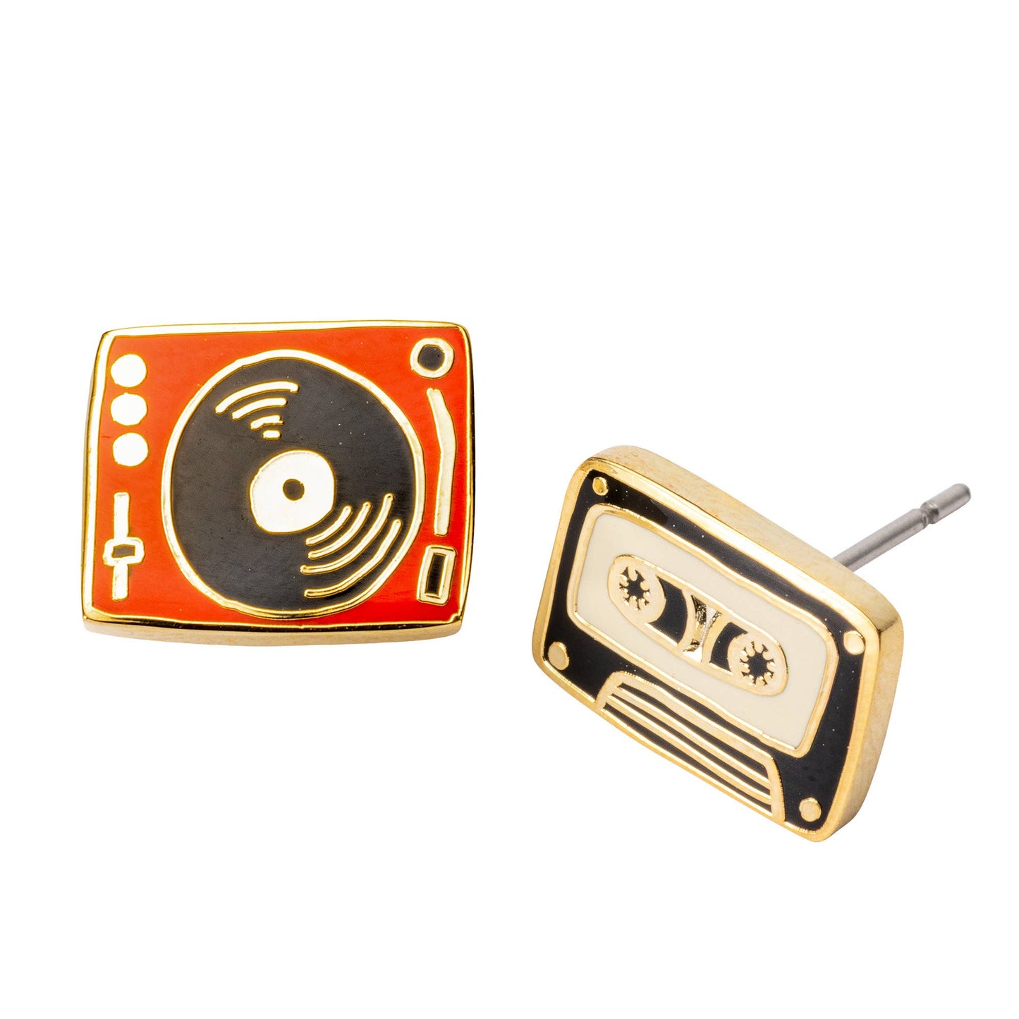 
                  
                    Record Player & Tape Earrings by Yellow Owl
                  
                