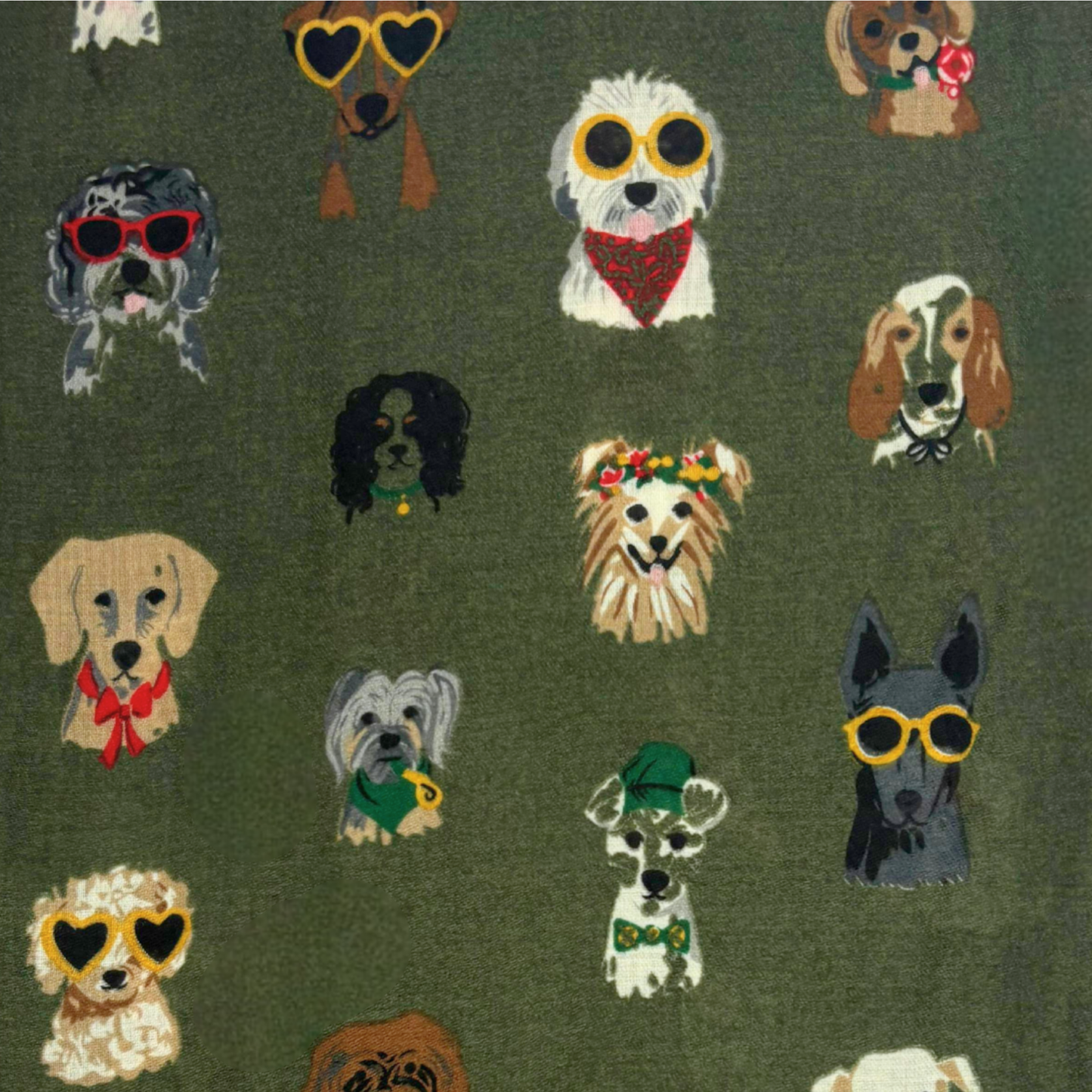 
                  
                    Accessorized Dogs Cotton Blend Scarf
                  
                