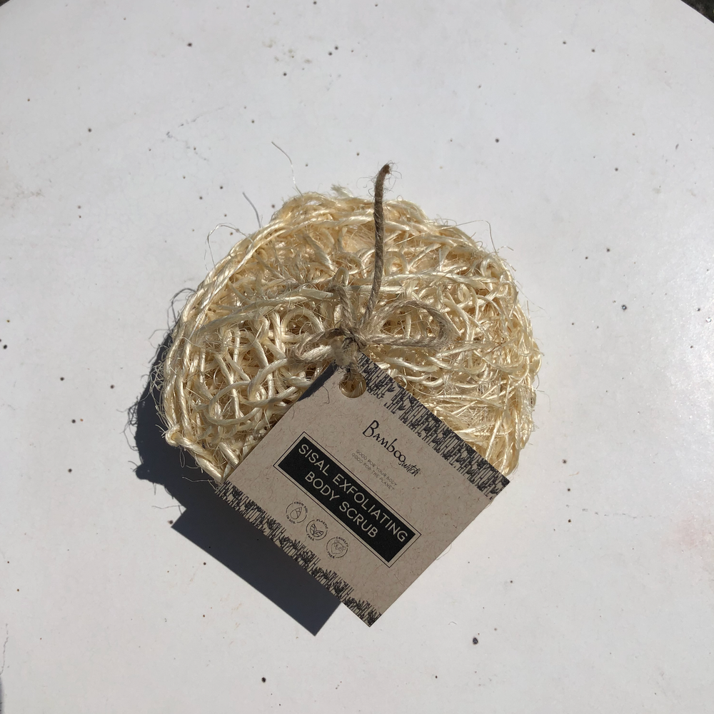 
                  
                    Sisal Palm Held Body Buffer
                  
                