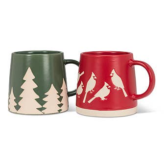 
                  
                    Pine Trees Wide Base Mug: 14oz
                  
                