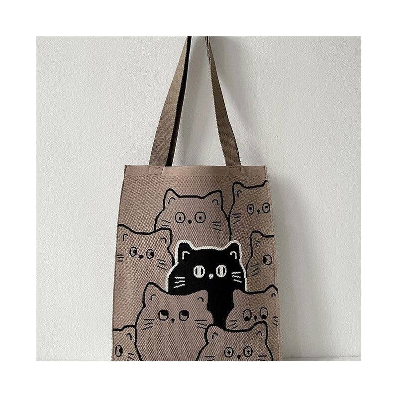 
                  
                    Knit Shoulder Tote
                  
                