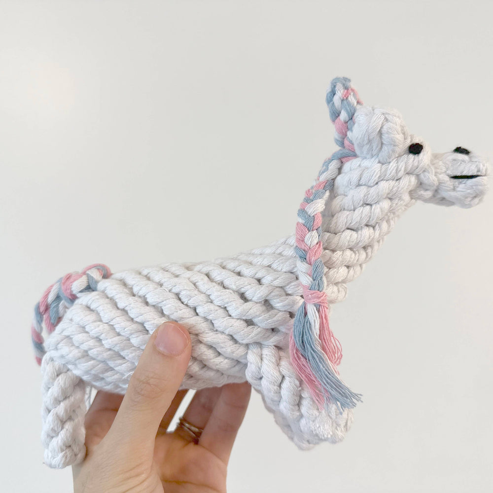 
                  
                    Unicorn Dog Rope Toy
                  
                
