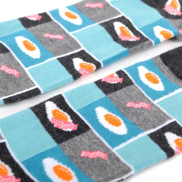 
                  
                    Men's Novelty Socks: Bacon & Eggs
                  
                