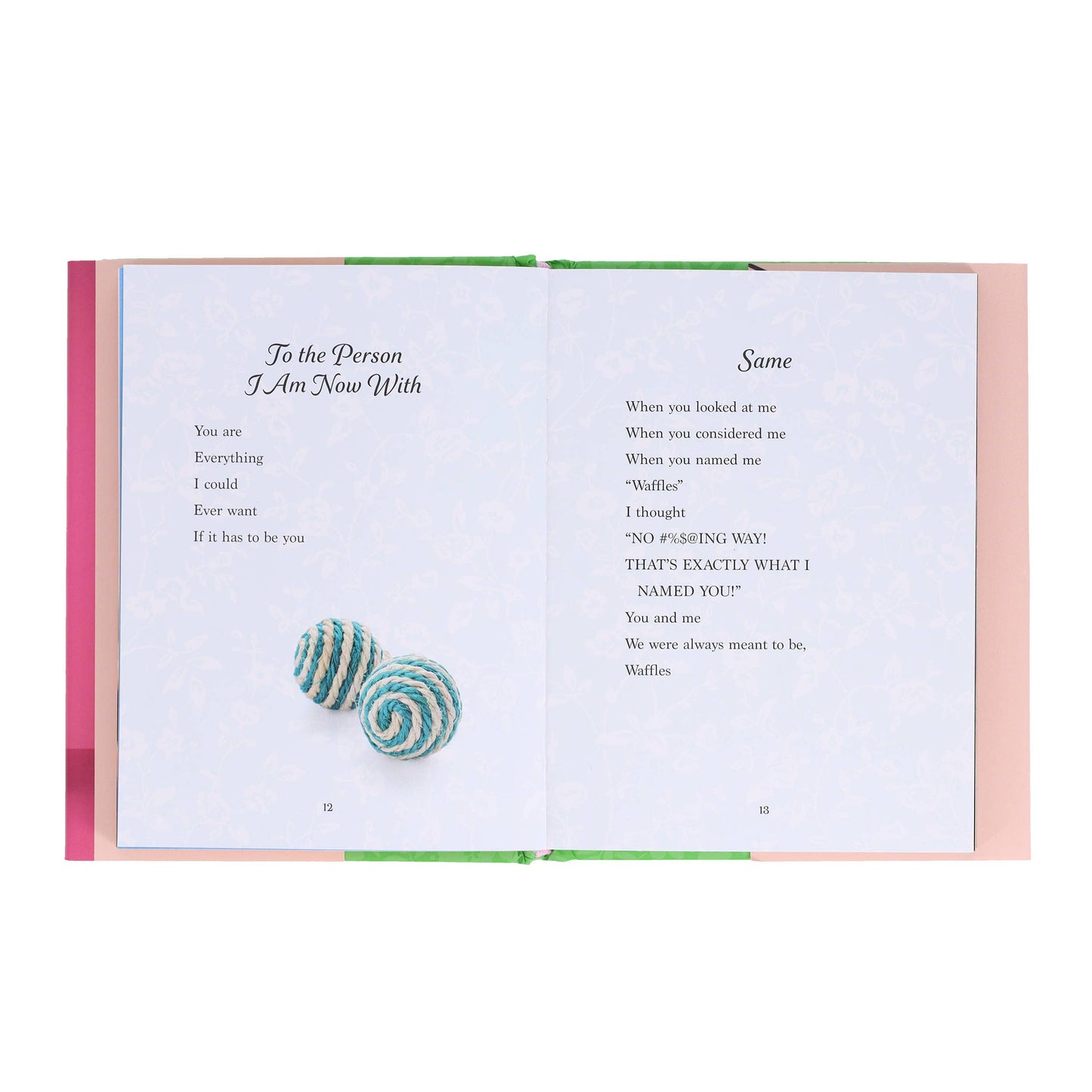 
                  
                    Oh. It's You. -- Love Poems by Cats
                  
                