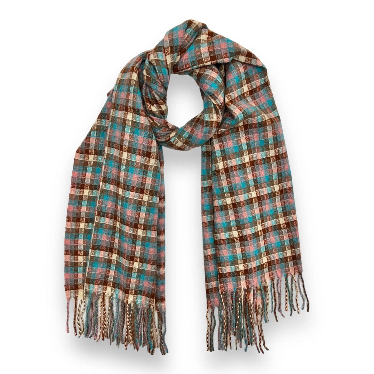 
                  
                    Puzzle Checkers Winter Scarf
                  
                